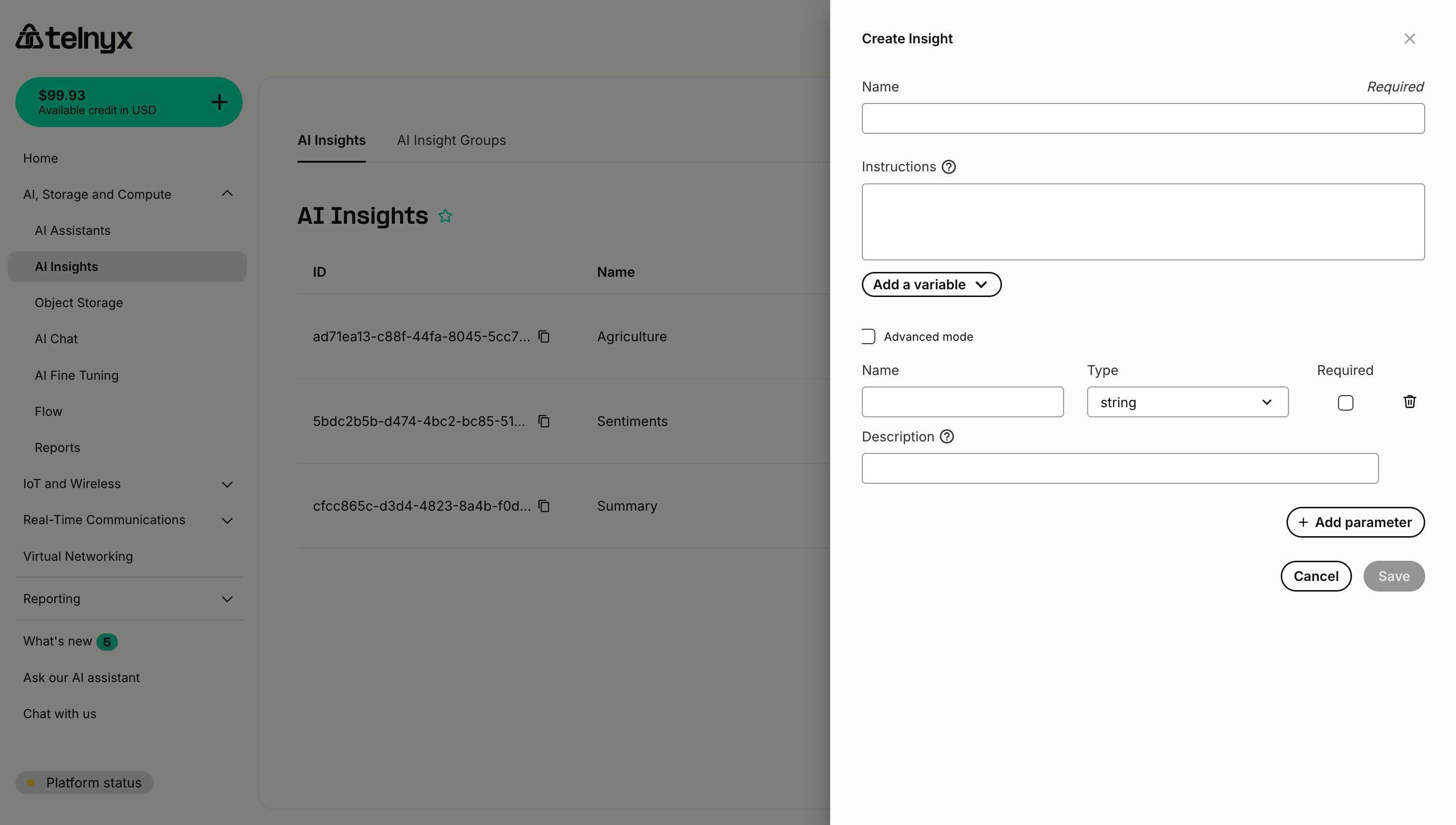 Structured Data Mode
