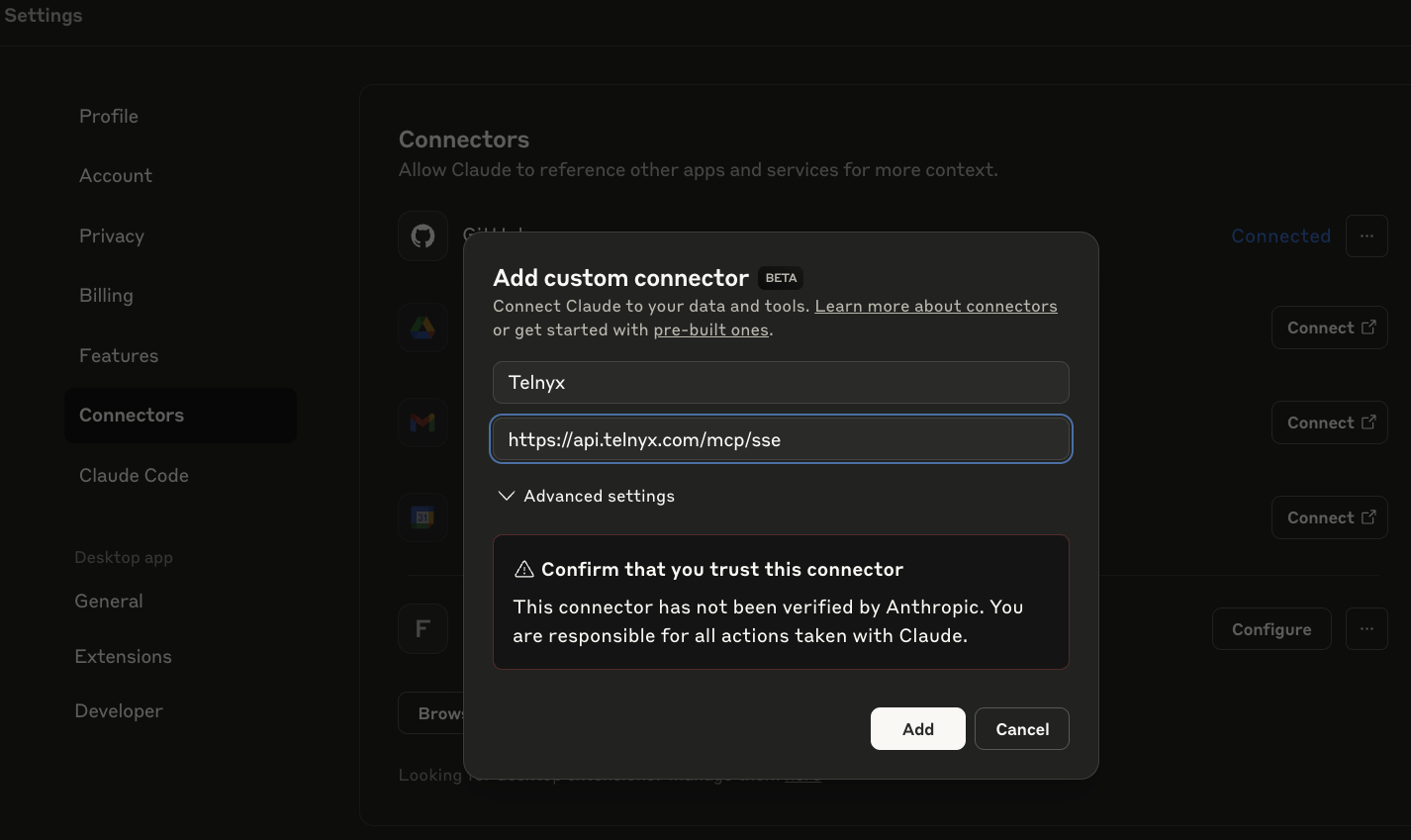 Claude Desktop Step 2